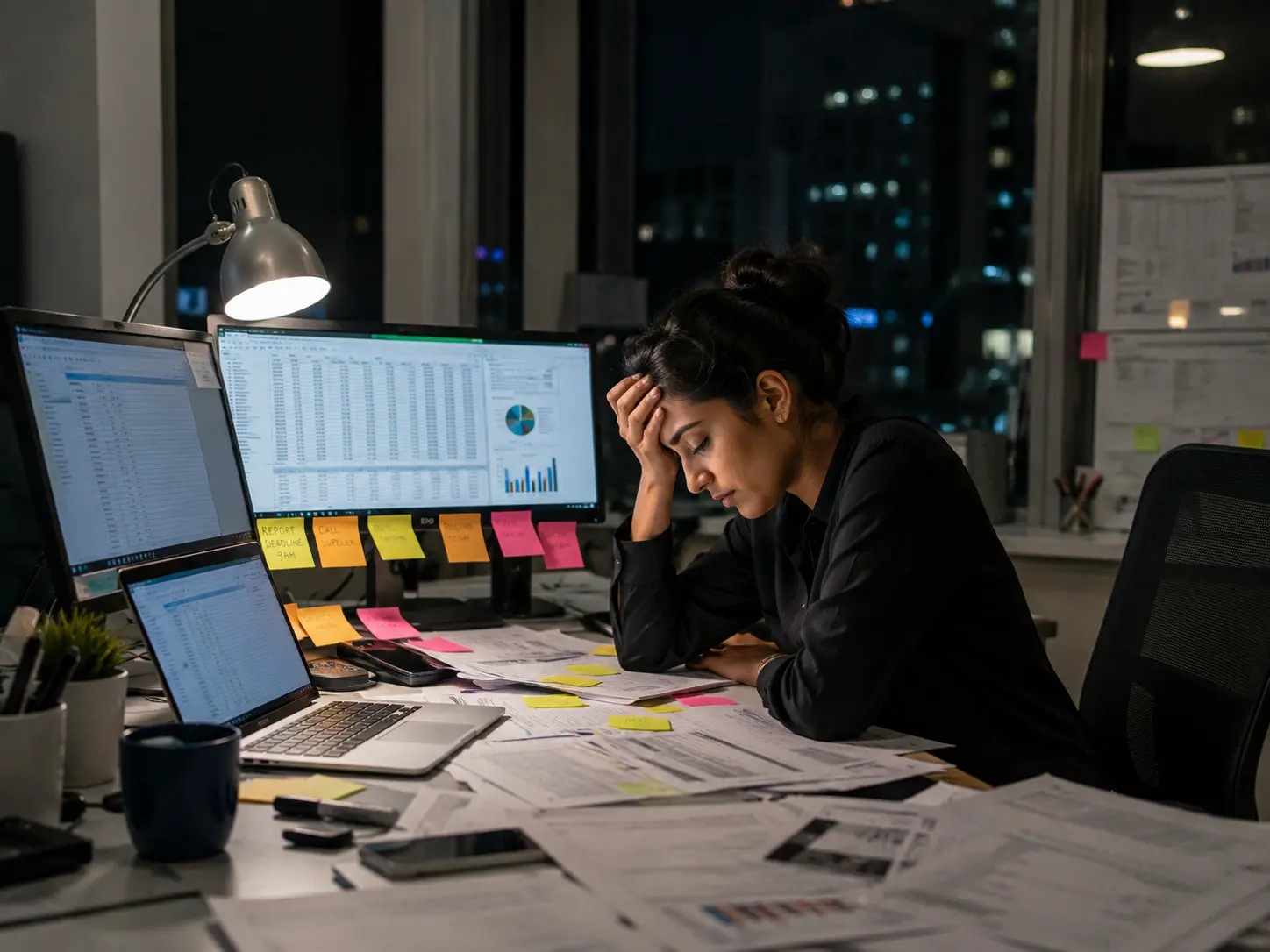 The moment the pile stops being readable