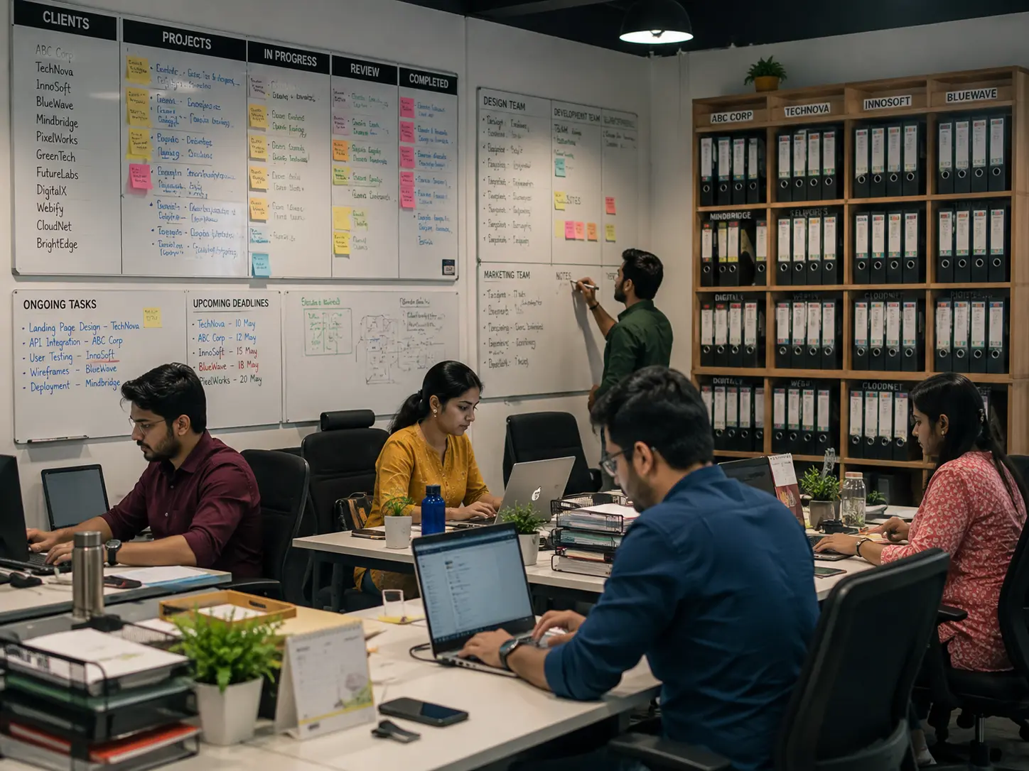 Every client in its own clean lane